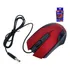 Mouse Ergonomico Óptico Viagem Notebook Laptop Pc Com Fio