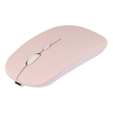 Mouse Fosco Recarregável Bluetooth 2.4g Para Laptops Mac