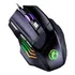 Mouse Gamer Óptico Com Led Rgb Usb Exbom Cor Preto 3200 Dpi