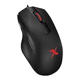 Mouse Gamer Bloody X5 Max 10000 DPI RGB Neon Com Fio Preto