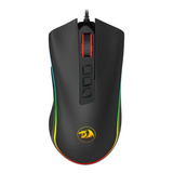 Mouse Gamer Cobra Preto Rgb M711 V2 12400 Dpi Redragon