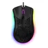 Mouse Gamer Colmeia Para Jogo Knup Rgb 7200 Dpi Cor Preto