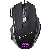 Mouse Gamer Com Fio USB 2 0 2400 DPI ALTA Precisao Para Jogos KP V4 KP V4 KNUP