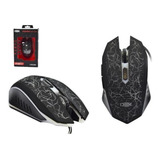 Mouse Gamer Dex Ltm 982 Com Led Preto