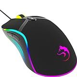 Mouse Gamer Fade RGB 8000DPI Com
