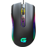 Mouse Gamer Fortrek Black Hawk Rgb Usb Com Fio