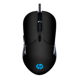 Mouse Gamer Hp M280 Usb Rgb 2400 Dpi Preto