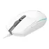 Mouse Gamer Logitech G203 Lightsync Rgb Até 8.000 Dpi - Branco