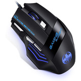 Mouse Gamer Profissional Led Rgb 6000 Dpi Usb 3 0 Com Fio