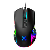 Mouse Gamer Rgb Vickers 8000 Dpi 6 Botões Fortrek