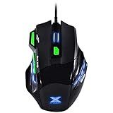 MOUSE GAMER VX GAMING BLACK WIDOW 2400 DPI AJUSTÁVEL E 06 BOTÕES PRETO COM VERDE USB GM106 VINIK 28430