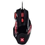 MOUSE GAMER VX GAMING BLACK WIDOW 2400 DPI AJUSTAVEL E 06 BOTOES PRETO COM VERMELHO USB GM102 VINIK 28428