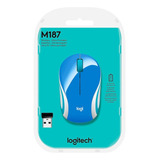 Mouse Logitech Azul Mini
