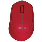 Mouse Logitech M280 Vermelho Sem Fios