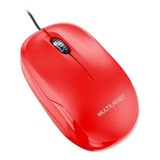 Mouse Multilaser Office Mo292 Vermelho