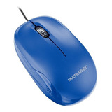 Mouse Multilaser Office Mo293 Azul