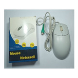 Mouse Netscroll 400dpi Scroll Roller Ps
