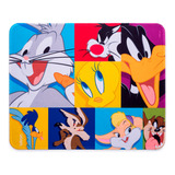 Mouse Pad Antiderrapante Looney Tunes Para