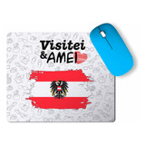 Mouse Pad Bandeira Austria