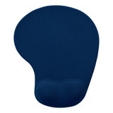 Mouse Pad Ergonômico Apoio Punho Silicone Home Office Cor Azul claro