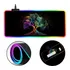 Mouse Pad Gamer Arvore Vida Rgb Extra Grande Speed Usb 80x30