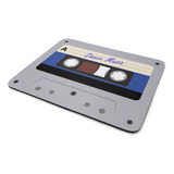 Mouse Pad Geek Fita Cassete K7 Retrô Vintage Dance Music