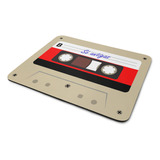 Mouse Pad Geek Fita Cassete K7 Retrô Vintage Só Antigas