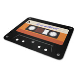 Mouse Pad Geek Fita Cassete K7 Só As Melhores