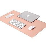 Mouse Pad Grande 90x40cm Desk Pad Gamer Tapete De Mesa Para Notebook Computador Escritório Office Design Slim Antiderrapante Fácil Deslize (rosa)