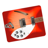 Mouse Pad Guitarra Rickenbacker 17cm X 21 5cm Latex 3mm