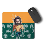 Mouse Pad Simbolo Aquaman