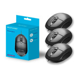 Mouse Para Pc Óptico Usb 1200dpi Atacado revenda Kit Com 03