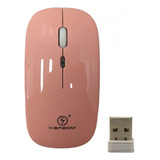 Mouse Rgb Sem Fio 2.4ghz Com Mini Receptor Usb Kapbom Ka-618