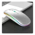 Mouse Sem Fio Com Led Recarregável - Sortido