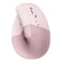 Mouse Sem Fio Ergonômico Vertical Logitech Lift Rose