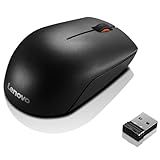 Mouse Sem Fio Lenovo 300 Compact 1000dpi Preto