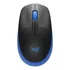 Mouse Sem Fio Logitech M190 Com Pilha Inclusa - Azul
