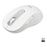 Mouse Sem Fio Logitech Signature M650 L Branco