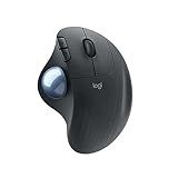 Mouse Sem Fio Logitech Trackball Ergo M575 Com Controle Fácil Do Polegar, Rastreamento Preciso E Suave, Design Ergonômico E Confortável, Conexão Bluetooth E Usb - Compatível Com Windows E Mac.