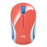 Mouse Sem Fio Mini Logitec Portátil E Pequeno Cabe No Bolso