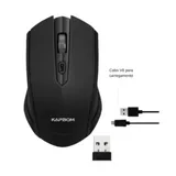 Mouse Sem Fio Recarregavel