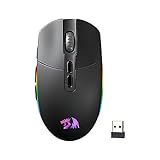 Mouse Sem Fio Redragon Invader Pro Preto