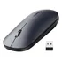 Mouse Sem Fio Ugreen 4000dpi 2,4gz Cinza Preto