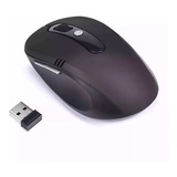 Mouse Sem Fio Wireless 2 4ghz Usb Notebook Pc Alcance 10m Cor Preto