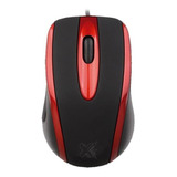 Mouse Techzone Usb Preto/vermelho 6013906 - Maxprint