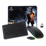 Mouse Teclado Bluetooth Recarregavel