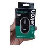 Mouse Usb Letron Preto