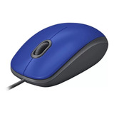 Mouse Usb M110 Silent Corded Azul Logitech