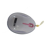 Mouse Usb Mini Retratil Embalagem Acrílica Translúcida Oval