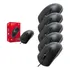Mouse Usb Preto Com Fio Ms-31bk C3tech Kit Com 5 Atacado